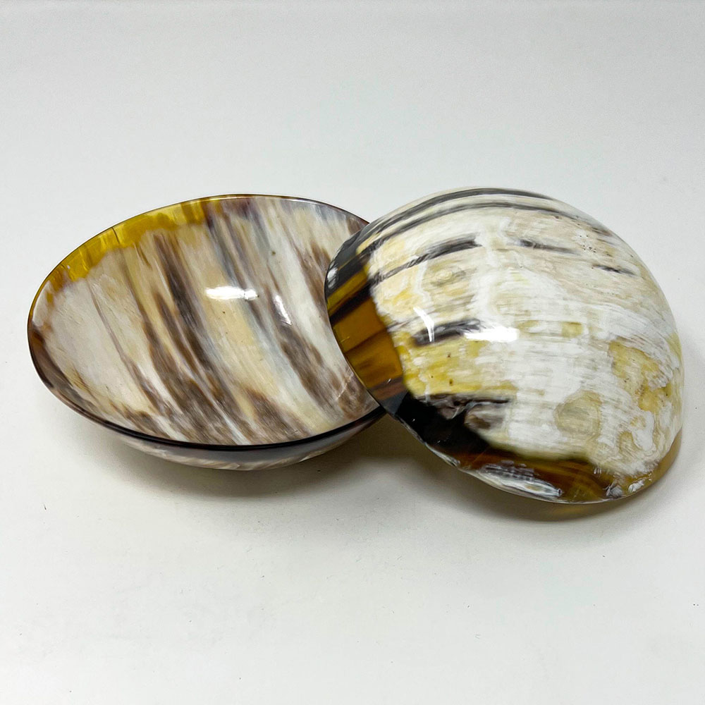 Ankole Cow Horn Bowls 4”- 6” - Image 3