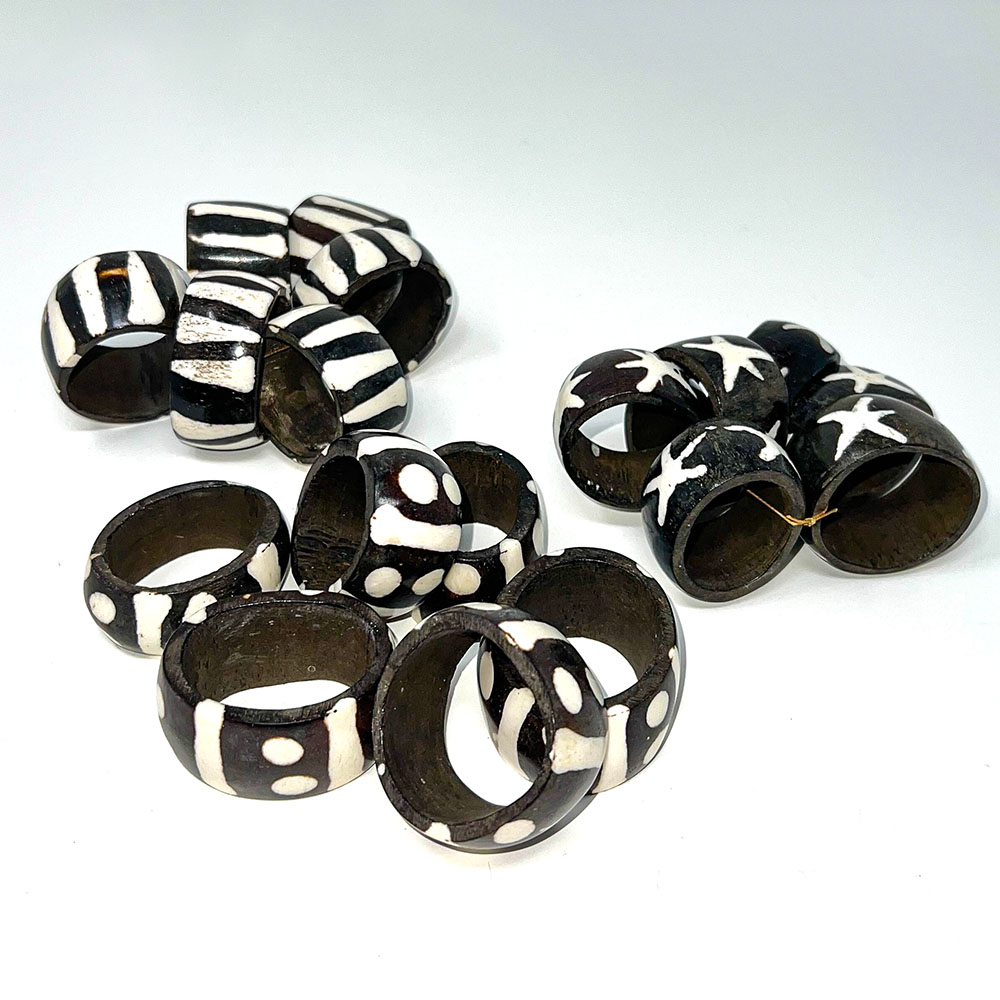 Cow Bone Napkin Holders