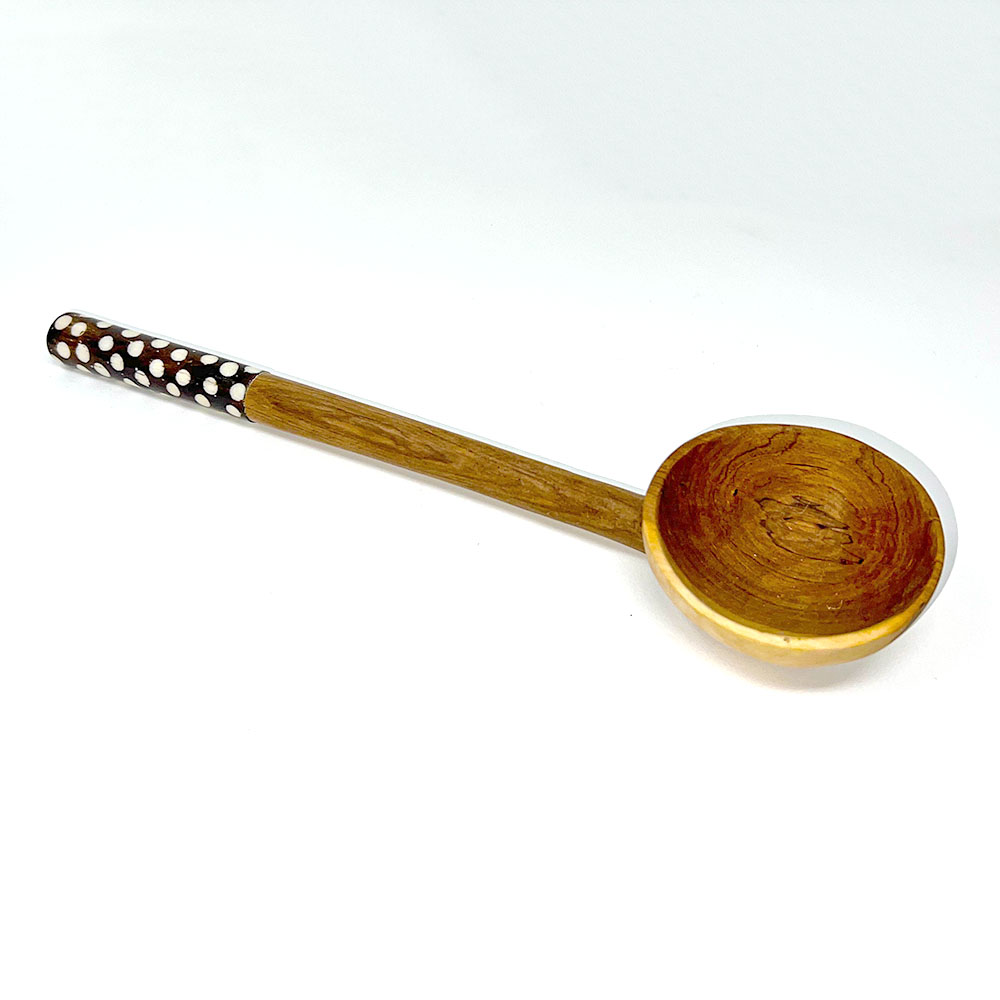Olive Wood Batik Ladle