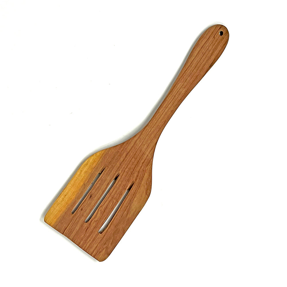 Olive Wood Slotted Spatula